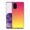thumbnail image 1 of Head Case Designs Neon Rain Ombre Pink Yellow Soft Gel Case Compatible with Samsung Galaxy S20+ / S20+ 5G, 1 of 7