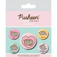 thumbnail image 1 of Pusheen Badge Set, 5 Count, Backing Card, 1 of 1