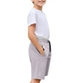 thumbnail image 4 of YunPes Boys Athletic Shorts Mesh Basketball Soccer Kids Youth Shorts Quick Dry Sport Active Clothes with Zipper Pockets Ice Silk, 4 of 8