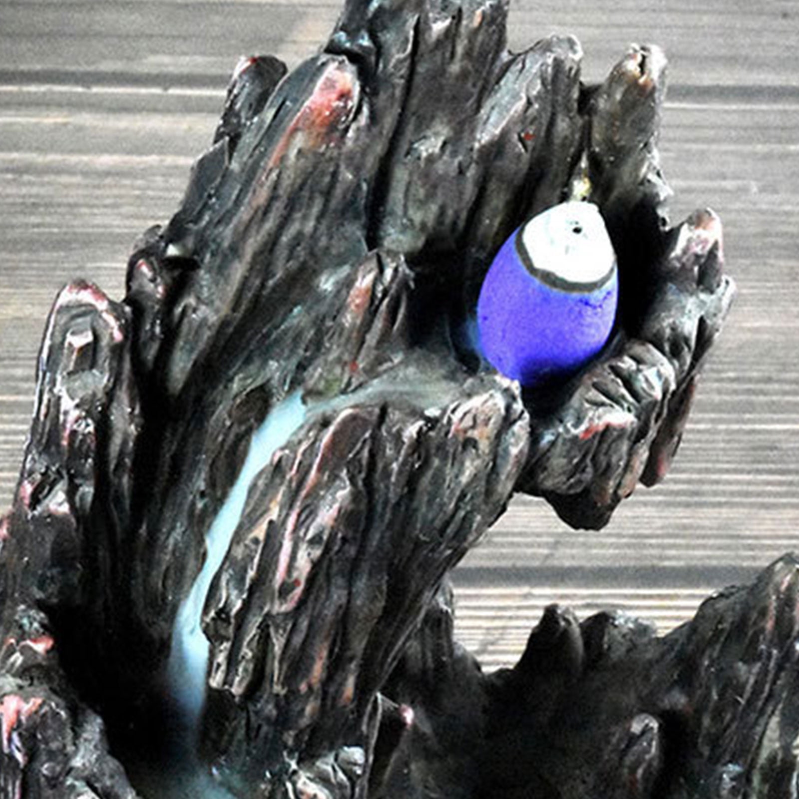 Mountain Backflow Incense for Burner Resin Censer Incense Cone Holder Desktop De