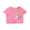 Rose Red, variant on JYYYBF Kid Summer T-Shirt Cartoon Cat Print Short Sleeve Round Neck Graphic Tops for Little Girls and Boys