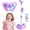 Purple, variant on Kids Karaoke Machine with Adjustable Stand, Bluetooth Karaoke Microphone for Girls, Birthday Gift for 3-8 Year Old Girls for Christmas