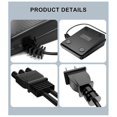 thumbnail image 2 of Foot Pedal Power Cord Replacement for Sewing Machine for 033770217 Hd1000 Hd3000 128 2212 7318 Us P, 2 of 5