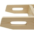thumbnail image 5 of 4-Step Wooden Bunk Bed Ladder – 1.1" Thick Replacement Ladder for RV, Cabin Loft, Bedroom, Dorm & Hotel, 5 of 8