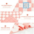 thumbnail image 2 of Teler Checkered Weighted Blanket for Adults 20 lbs, Soft Cooling Heavy Blanket for Sofa Bed, 60" x 80", Pink, 2 of 8