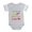 Heather Gray, variant on CafePress - Someone In Michigan Loves M - Cute Infant Baby Football Bodysuit
