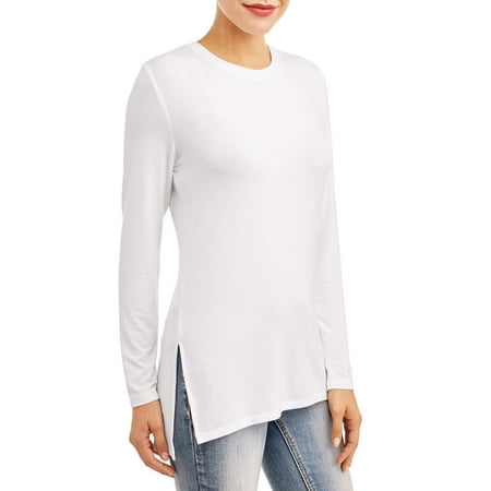 - Women's Long Dolman Sleeve Knit Tunic Top