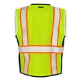 thumbnail image 2 of Kishigo - Premium Black Series Heavy Duty Vest - 1513-1514 - Lime - Size: 2XL, 2 of 4