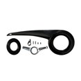 thumbnail image 3 of Protector de cadena de bicicleta, cubierta de cadena de ocio, accesorios ligeros para bicicletas de carretera, juego de bielas Negro, 3 of 9