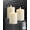 Ivory - D3"H4", variant on XIMEI 3"x4" Flickering Flameless Candles with Remote Timer, Real Wax Ivory Pillar Candles, Set of 3, Battery Operated for Home/Fireplace/Centerpiece/Rustic/Farmhouse Decor