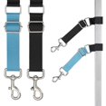 thumbnail image 1 of ccwmincc Boucles de Toilettage pour Chien, Boucle de Retenue en Nylon Ajustable, Accessoires de Bras de Table, Sangles d'Extension, Rallonge de Sangle pour Chiens, Table de Toilettage, Baignoire, Taille (Bleu Ciel et Noir), 1 of 1