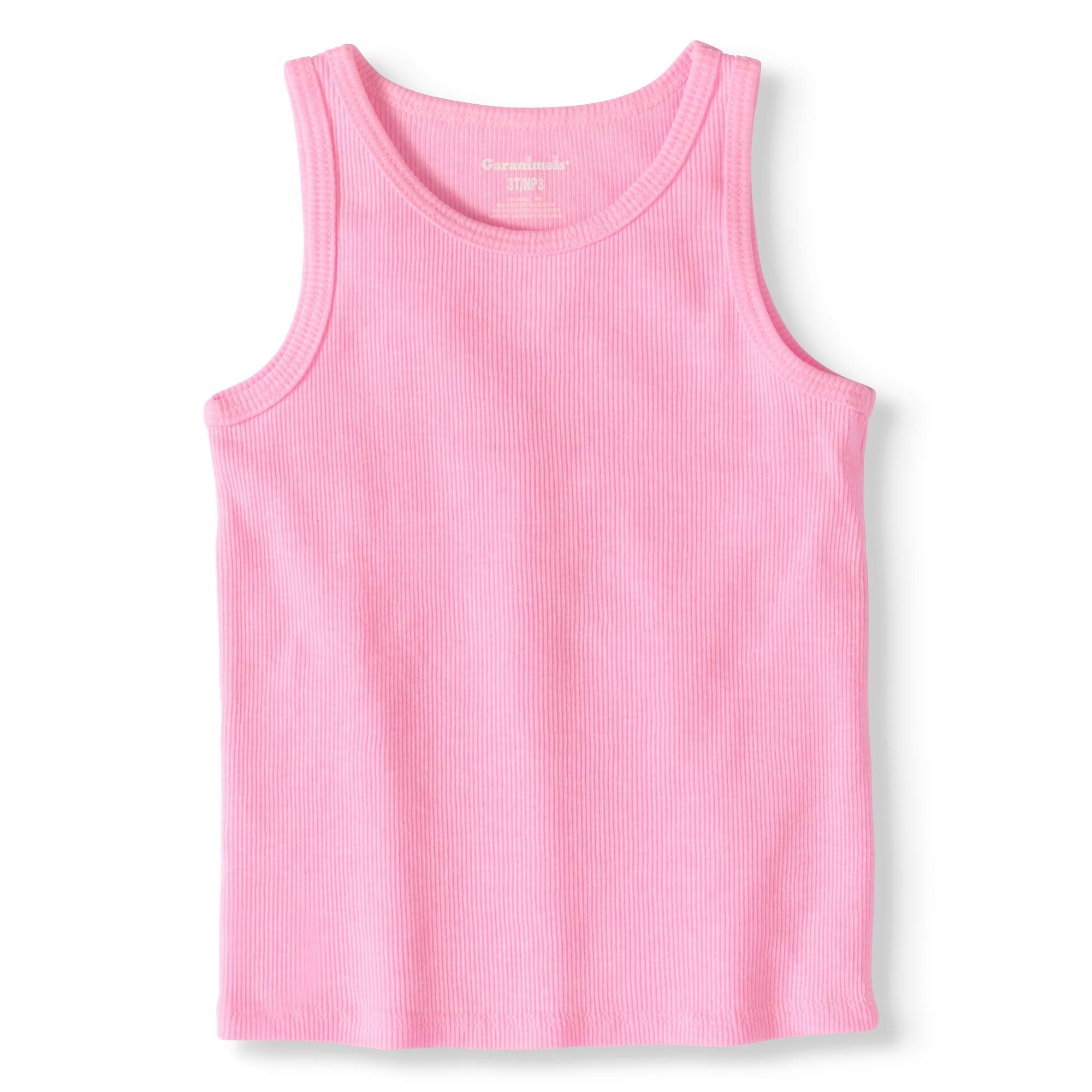 Toddler Girl Solid Rib Tank Top