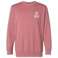 thumbnail image 2 of Unisex Crimson Indiana Hoosiers College Football Playoff 2025 National Champions Vintage Wash Undefeated Sweatshirt, 2 of 3