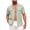 Green, variant on YABCSAZ Men's Oxford Shirts Button Down Shirt Regular Fit Tops Dress Shirts for Hiking Fishing, Summer Wedding Shirt Relaxed Loose Shirt with Pocket, Short Sleeve Casual Shirts for Men