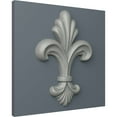 thumbnail image 5 of Ekena Millwork 4"W x 6"H x 5/8"P Fleur-de-lis Large Onlay, 5 of 6