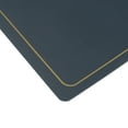 thumbnail image 3 of Unique Bargains Set of 6 Heat Resistant Faux Leather Placemats for Kitchen Dining Room Dark Blue, 3 of 6