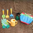 thumbnail image 5 of 10pcs Outdoor Planting, Gardening and Seafood Catching Tool Set, Suitable for Kids Vegetable Planting, Sand Digging and Gardening, Durable and Practical, Perfect for Outdoor Activities, 5 of 9
