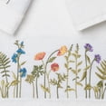 thumbnail image 4 of Authentic Hotel and Spa  Turkish Cotton Wildflowers Embroidered 3 piece Towel Set Rose, 4 of 5
