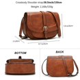 thumbnail image 2 of Women's Crossbody Bags Saddle Purse Satchel Bag Tote Shoulder Handbags Banmo, 2 of 5