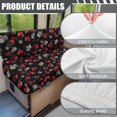 thumbnail image 6 of FOR U DESIGNS Butterfly Maple Leaf Pattern 2 Pack RV Dinette Cushion Covers Breathable Camper Cushion Slipcover Replacement Non-Slip Furniture Protector for RV Camper Car Bench, 6 of 7