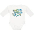 thumbnail image 3 of Inktastic Hooked on Jesus Christian Boys or Girls Long Sleeve Baby Bodysuit, 3 of 5