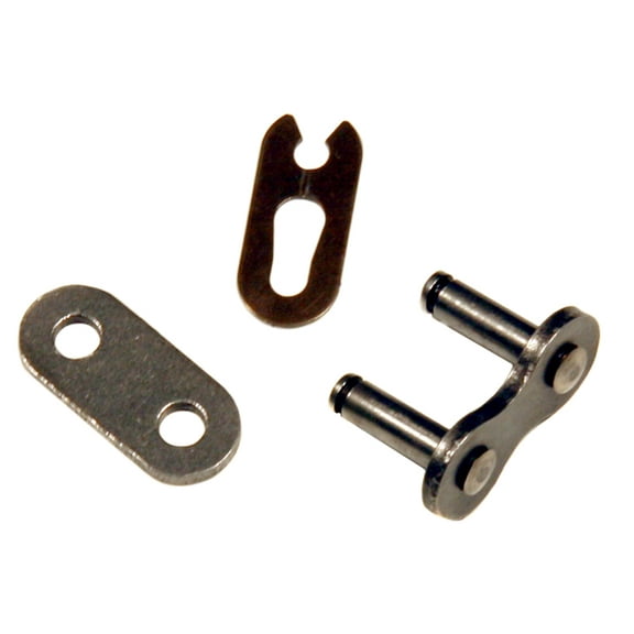 Factory Spec, FS-523, Natural Steel Colored Clip Style Master Link 428 Pitch, Non o-ring chain