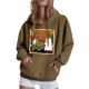 thumbnail image 2 of Sudadera con capucha de manga larga para mujer, informal, con capucha, para exteriores y chaquetas, ropa deportiva de moda para mujer, con capucha y ropa de invierno, sudadera con capucha de manga lar, 2 of 6