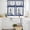 Blue Beige, variant on Blue Compass Nautical Kitchen Curtains Sets for Windows 36 Inch Length, Coastal Abstract Art Retro Rod Pocket Window Treatments Tier Curtains and Valances Set for Bedroom/Bathroom