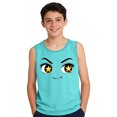 thumbnail image 3 of Niños Pequeños Camisola sin Mangas Suave Gradiente Impresión Moda Lindo Fondo para el Uso Casual Y Ocasiones Especiales, 3 of 8