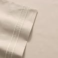 thumbnail image 2 of Madame Marie Contemporary Microfiber Bedroom Solid Color Bed Sheet Set Split King - Beige, 2 of 2