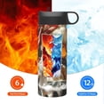thumbnail image 6 of Sikiie Cartoon Scottish Duck Print 18OZ Insulated Straw Cup, Portable Leak-proof Sports Water Bottle, Stainless Steel Water Cup Suitable for Home and Outdoor, 6 of 8