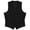 black, variant on Tags Weekly Mens MISMATE Four Button Vest, Black, 36 Short
