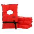 thumbnail image 3 of Seachoice Life Vest, Type II Personal Flotation Device, Orange, Adult, 4-Pack w/ Bag, 3 of 5