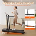 thumbnail image 3 of Walking Pad Treadmill with Handle Bar,9% Manual Incline 3-in-1 Foldable Treadmills for Home Small Spaces,3.0 HP Under Desk Treadmill with App,300 LBS Capacity$$Sport & Recreation Other, 3 of 10