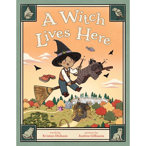 A Witch Lives Here, (Hardcover)