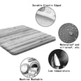 thumbnail image 5 of Square Fitted Grey Wood Grain Tablecloths, Wooden Board Panel Background Wipe Clean Elastic Edged Cover, for Summer Outdoor Picnic Camping and Indoor Kitchen Dining Party Decor, Fits to 34x34 In Table, 5 of 6