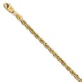 thumbnail image 1 of Leslie's 14K 3.00mm Diamond-Cut Rope Chain (Weight: 6.3 Grams, Length: 8 Inches), 1 of 4