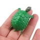 thumbnail image 2 of Juego de adornos decorativos de tortuga de pecera de plástico de 2 piezas, verde/gris, 2 of 2