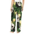 thumbnail image 3 of Pajama Pants Women, skull Cactus blooming Sweatpants Soft Sleep Lounge Pants, Casual PJ Bottoms Pants with Pockets, 3 of 5