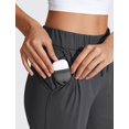 thumbnail image 5 of Pantalones CRZ YOGA 27" con elasticidad 4 direcciones, tobillo, gris tinta, talla M, 5 of 5