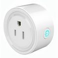 thumbnail image 2 of Mini Wifi Smart Plug Wi-Fi Enabled Mini Socket Outlet App Remote Control Wireless Portable Automatic Timer Sockets with ON/OFF Switch for Light Electrical Appliance Compatible with Home, 2 of 6