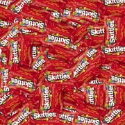 CANDYMAN 4LB Bundle of Skittles candy bulk, individually wrapped candy, for valentines day candy, easter candy, or bulk snacks of fun size candy fruit snacks