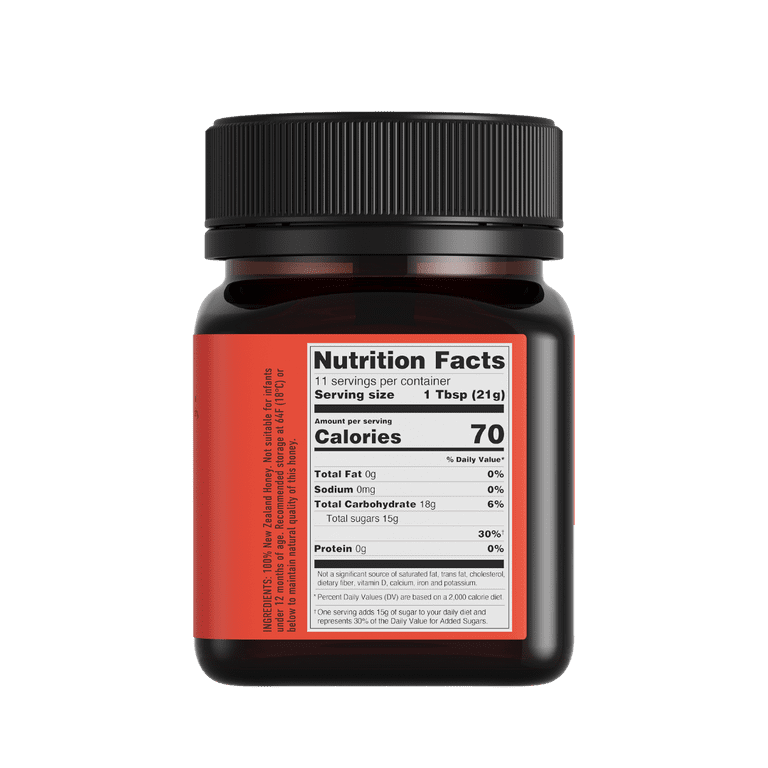 Egmont Raw Manuka Honey UMF 20+ MGO 830+ - 100% Pure New Zealand