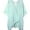 Mint, variant on Womens 40 inch x 28 inch Cover Up with Ribbed Back Navy