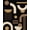 Black, Pattern 1, variant on ODIKA 8'x10' Washable Area Rug Black Beige Geometric Design Elegant Abstract Art Inspired for Dining Room, Large Office, Lounge, Non-Slip Chair-Friendly Mat