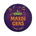 thumbnail image 2 of Easygdp Mardi Gras2 Automobile Tire Dust Cover, 14-17in Spare Tire Cover Universal Fit for Trailer, Car, Truck, SUV, Jeep - 17 inch, 2 of 9