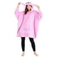 thumbnail image 1 of Sudadera con capucha Disney Stitch para mujer, forro polar cálido, rosa, 1 of 6