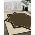 thumbnail image 3 of Ahgly Company Machine Washable Indoor Rectangle Transitional Bakers Brown Area Rugs, 4' x 6', 3 of 7