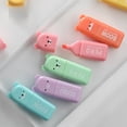 thumbnail image 3 of Set, Mini Highlighter, Bear Shaped Highlighter, Color Marker, Ledger Pen, Back To School, School Supplies, Kawaii Stationery, Colors For School, Markers, Stationery, Writing Pens, Colored Markers, 3 of 5