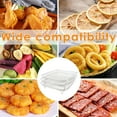 thumbnail image 3 of Fryer Rack, Square 3 Layer Easy To Clean Fryer Accessory Rack Safe Dishwasher Safe  for Home, 3 of 7